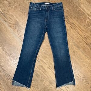 Morrison Denim - The Starlet Boot Cropped Frayed Hem Women's Jeans - 27